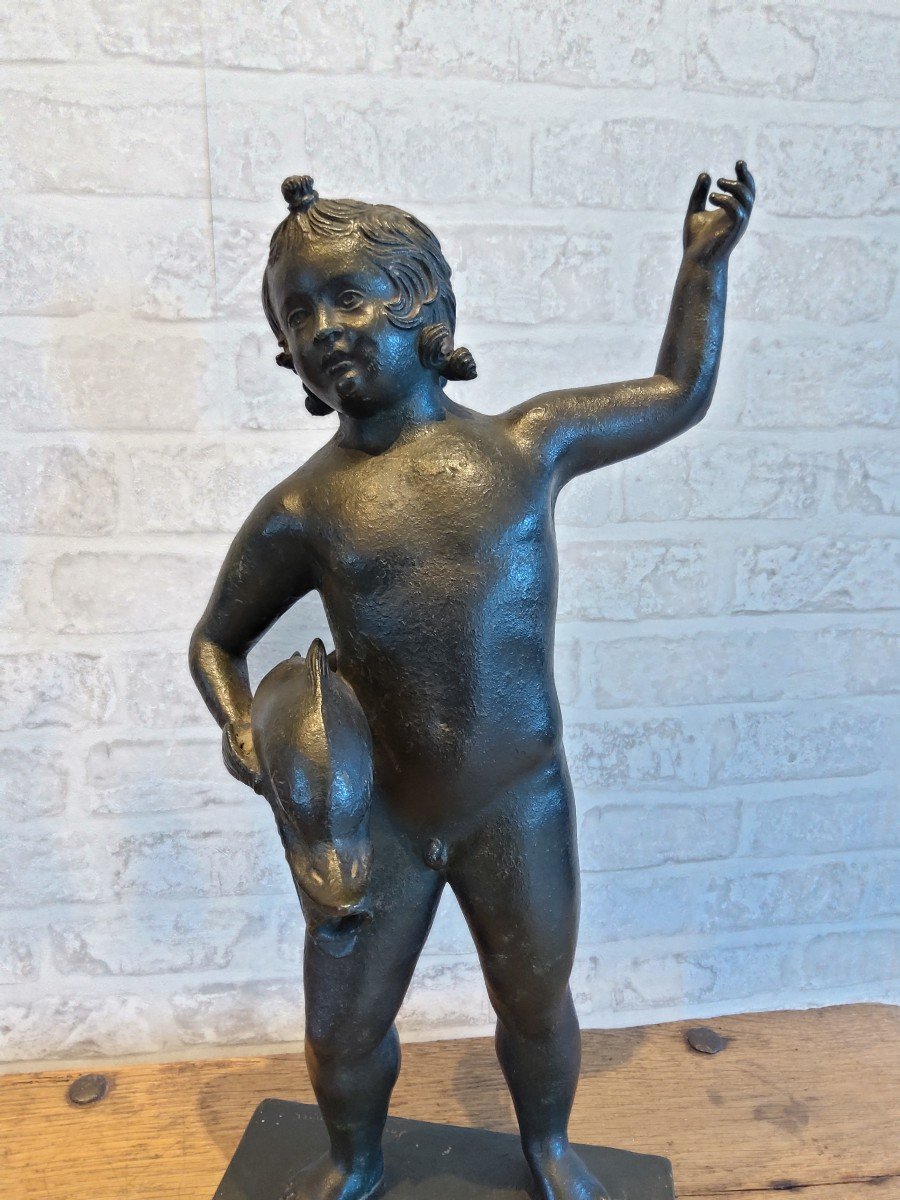 Bronze Bacchus Par G Sommer Napoli Italie -photo-4