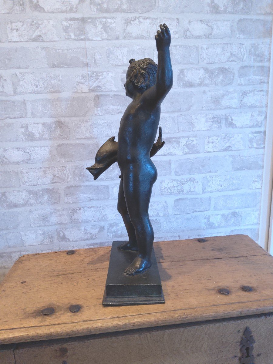 Bronze Bacchus Par G Sommer Napoli Italie -photo-4