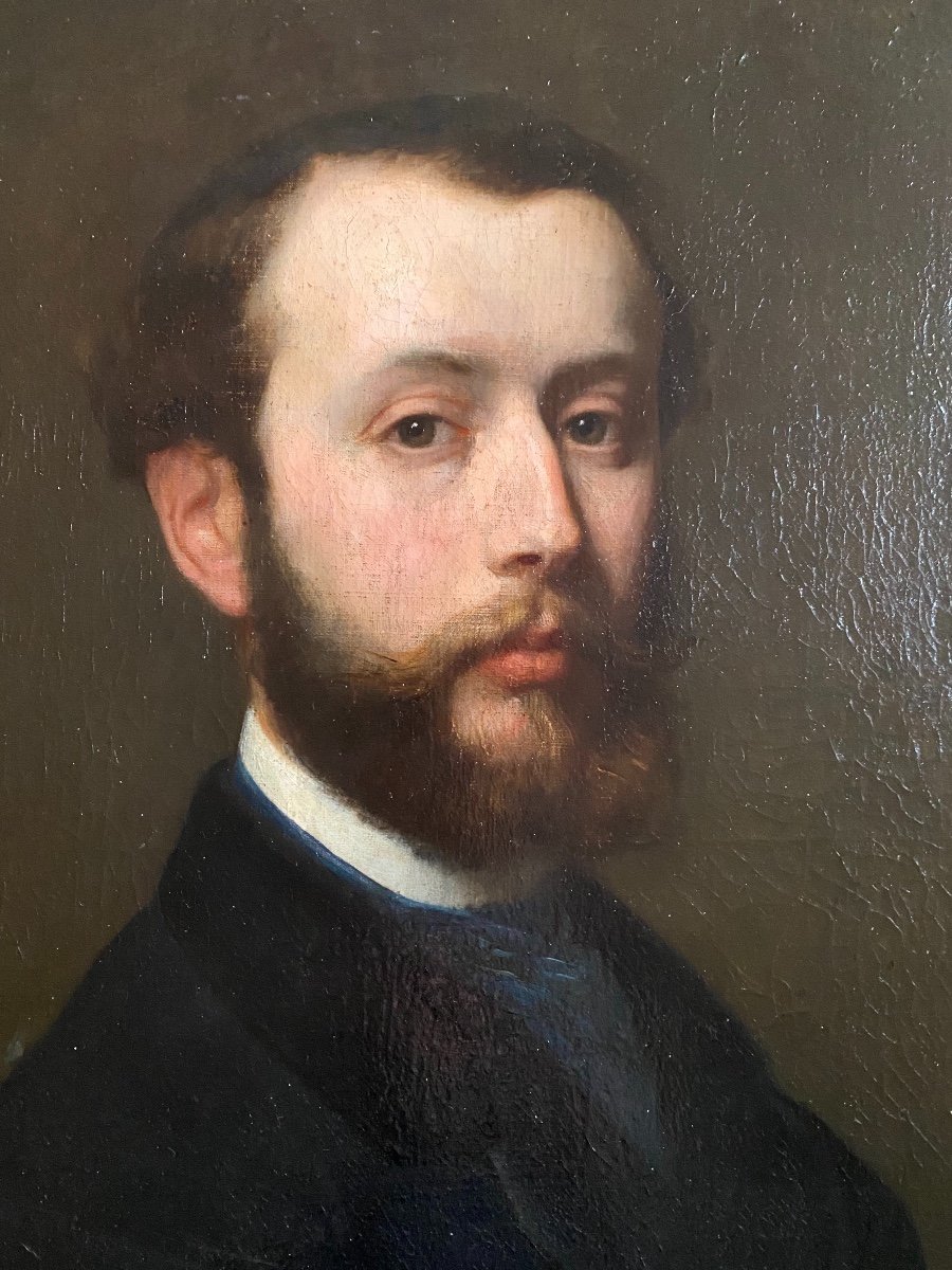 Portrait Of A Man, 19th Century Work.