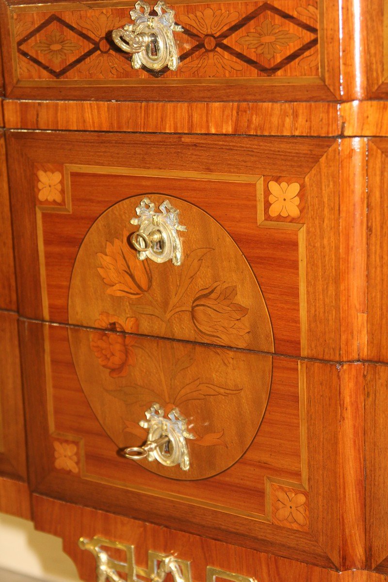 18th Century Louis XVI Chest Of Drawers-photo-4