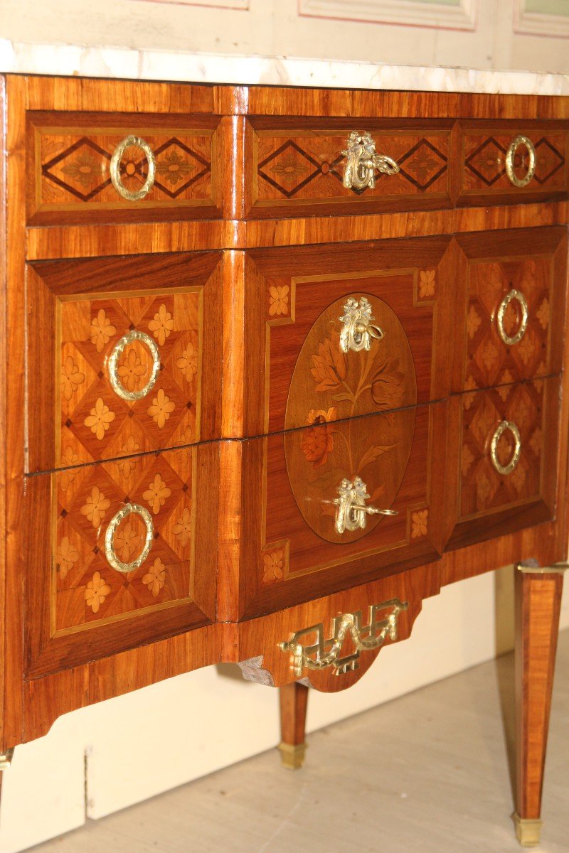 18th Century Louis XVI Chest Of Drawers-photo-2