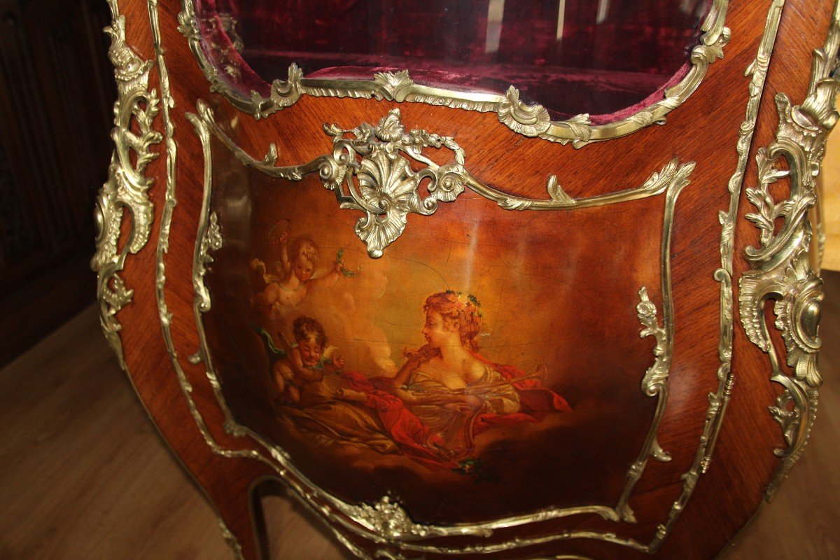 Napoleon III Period Display Case-photo-2