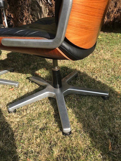 Un Fauteuil Cuir De Karl Ditter Pour Stoll Giroflex 1960/70-photo-2