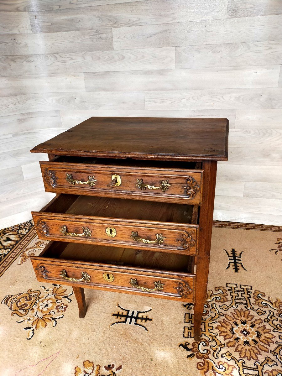 Small Flying Table, 18th Century Chiffonniere-photo-1