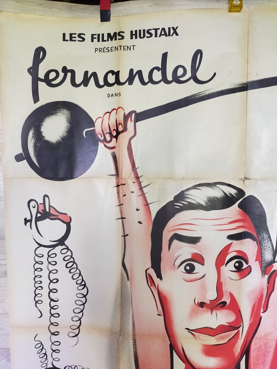 Hercules Movie Poster With Fernandel 1938 Bohle-photo-4
