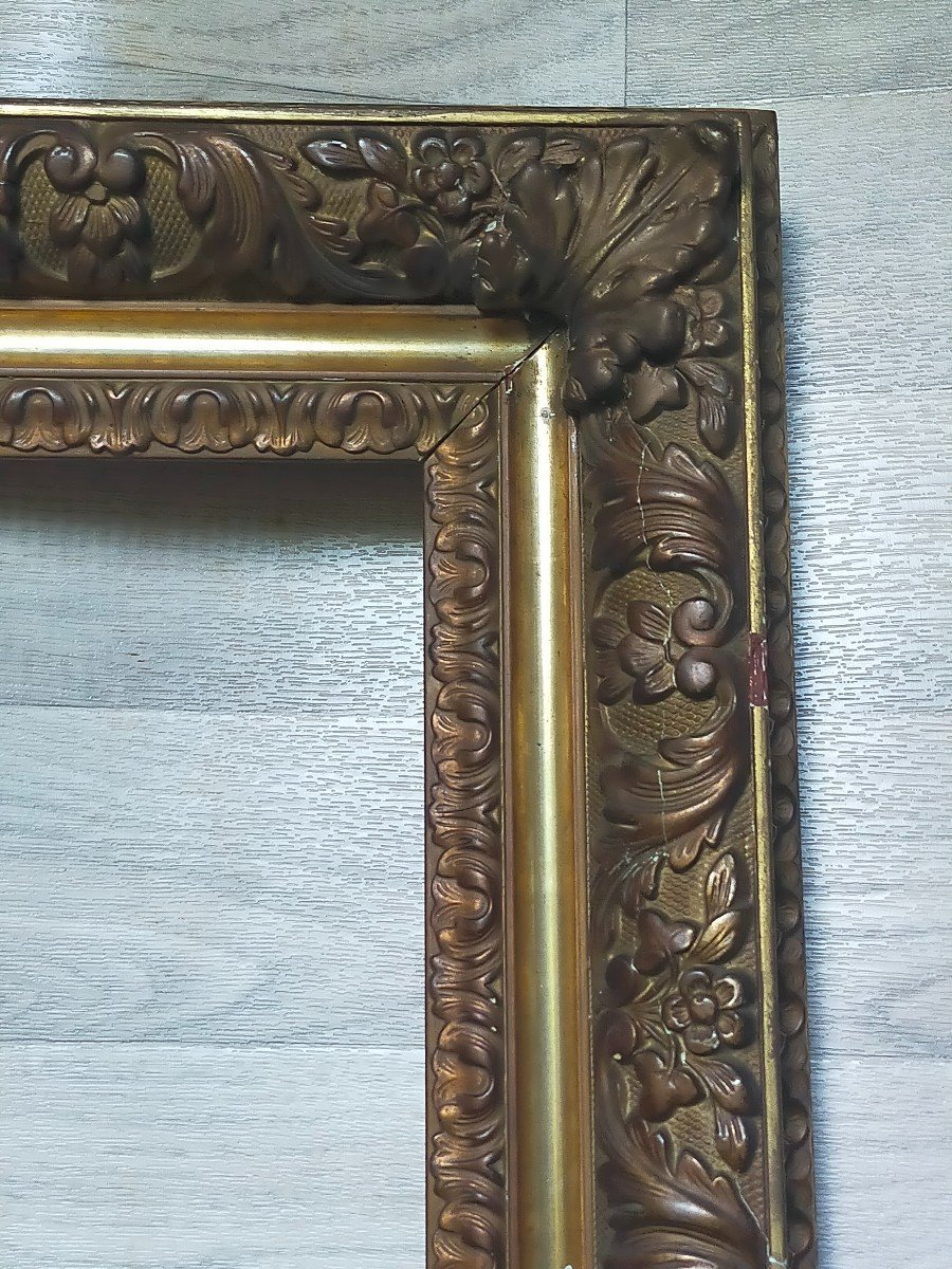 Large Napoleon III Frame Rebate 46.5cm X 64 Cm 15m