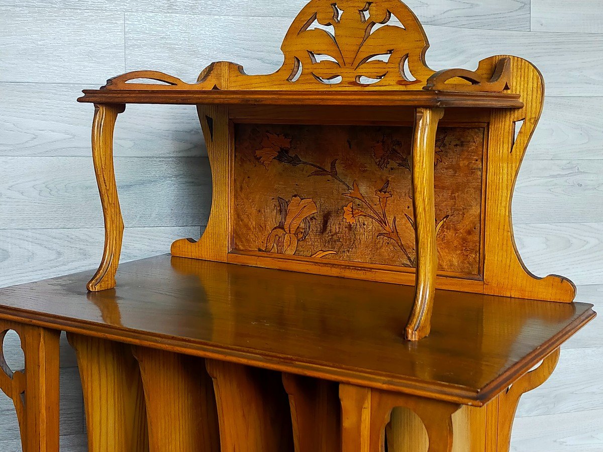 Small Art Nouveau Furniture School By Nancy Majorelle, Gallé....-photo-3