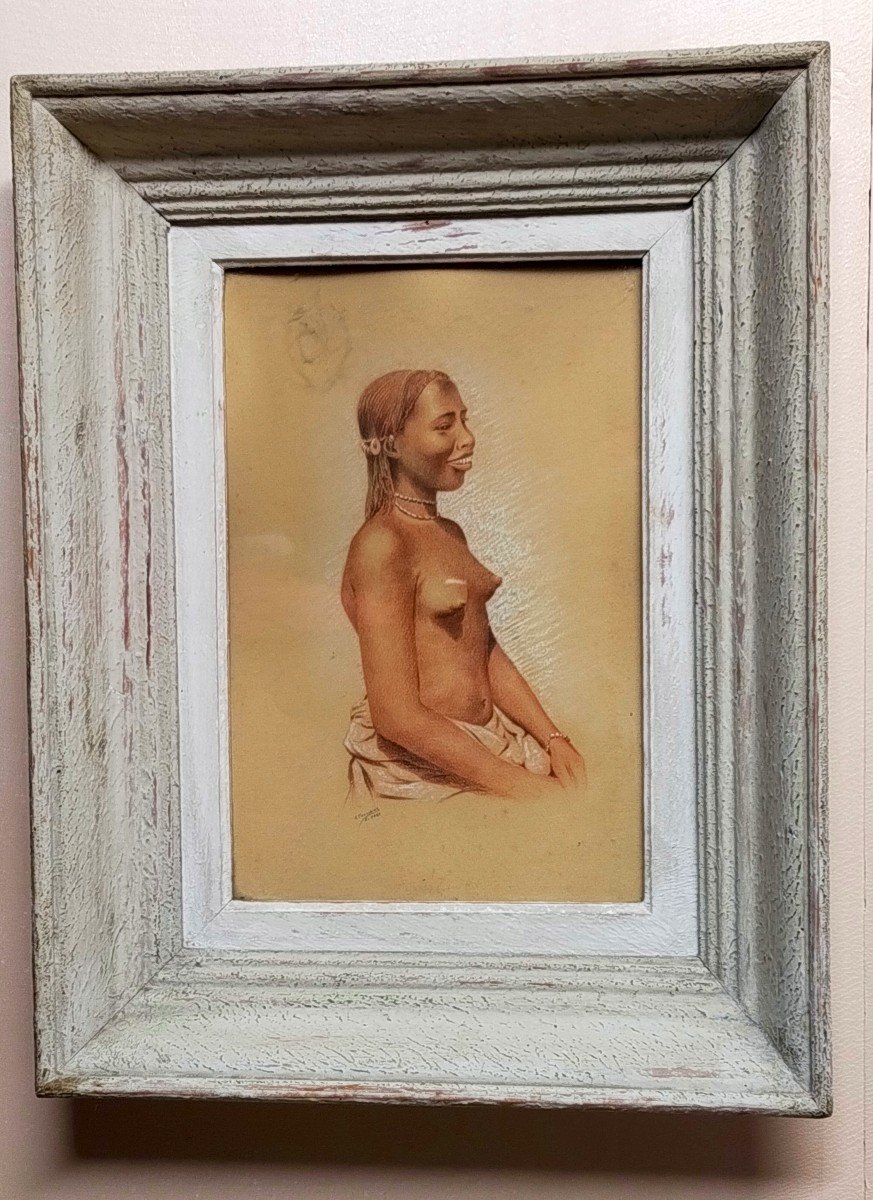 A Toussaint Drawing Of Naked Woman