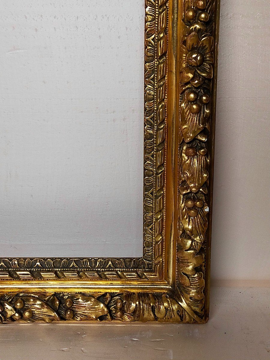 Louis XIII Style Carved Wood Frame-photo-4