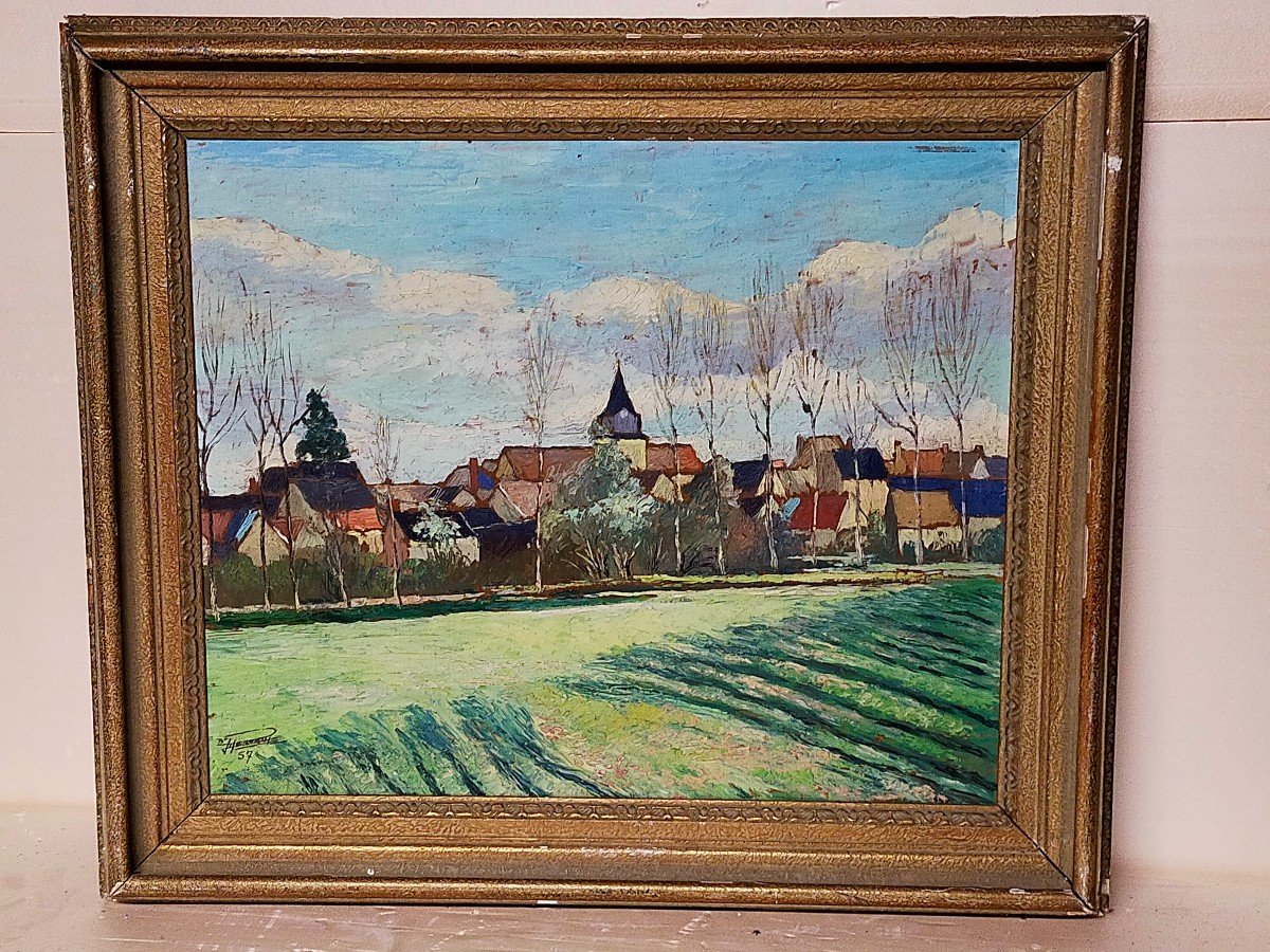 Jules François Ponceau (1881-1961) Saint Maur Chateauroux (indre ,creuse Crozant )