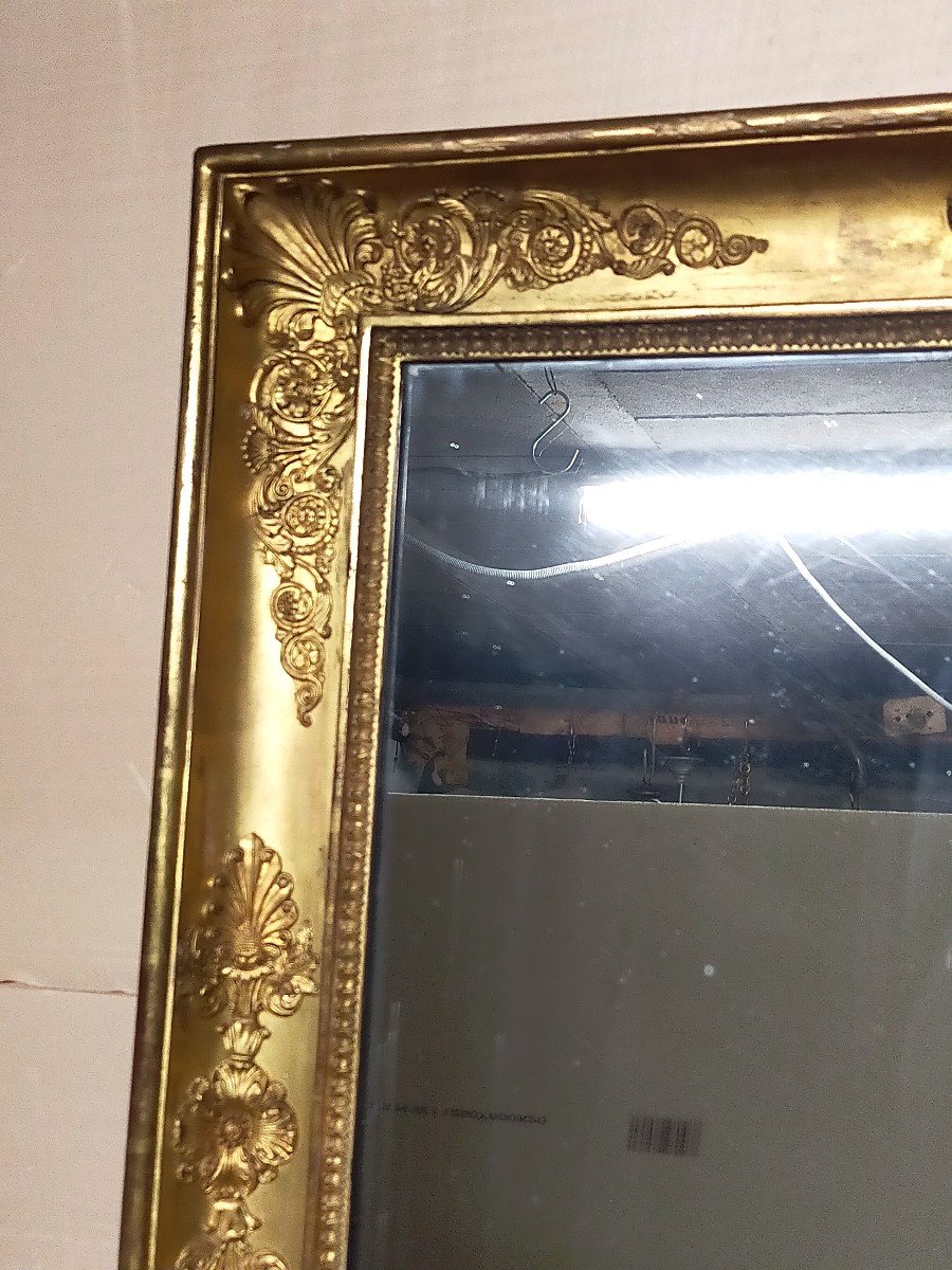 Empire Period Mirror With Palmettes-photo-2