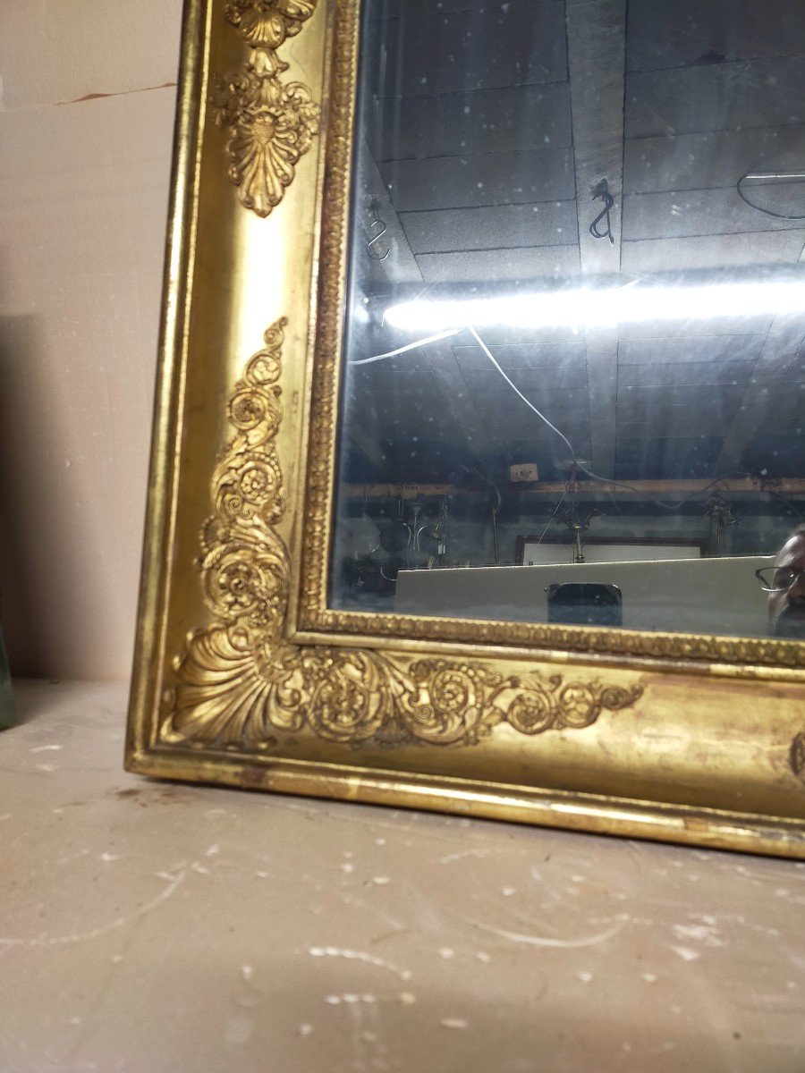 Empire Period Mirror With Palmettes-photo-3