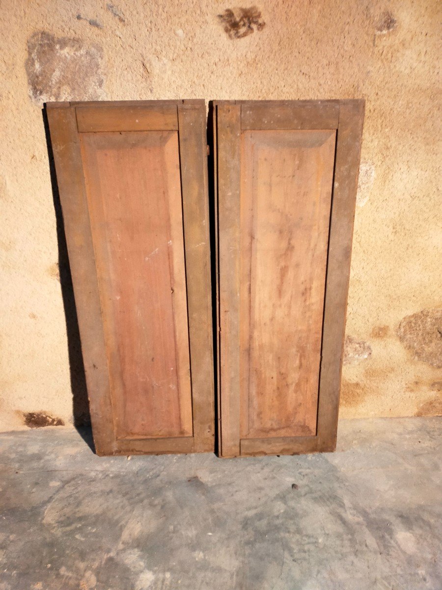 Paire De Portes De Placard ,boiserie-photo-2