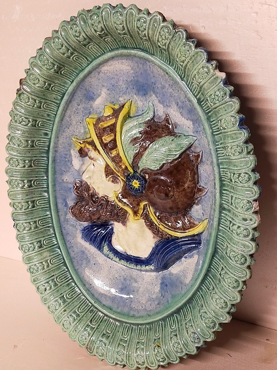 Earthenware Dish (palissy Renoleau Victor Barbizet, François Maurice, Thomas Sergent)-photo-3