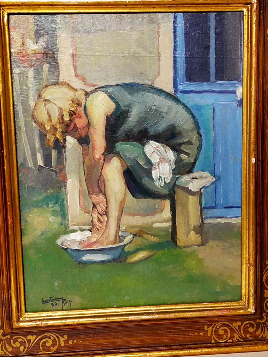 La Jeune Fille A La Toilette 