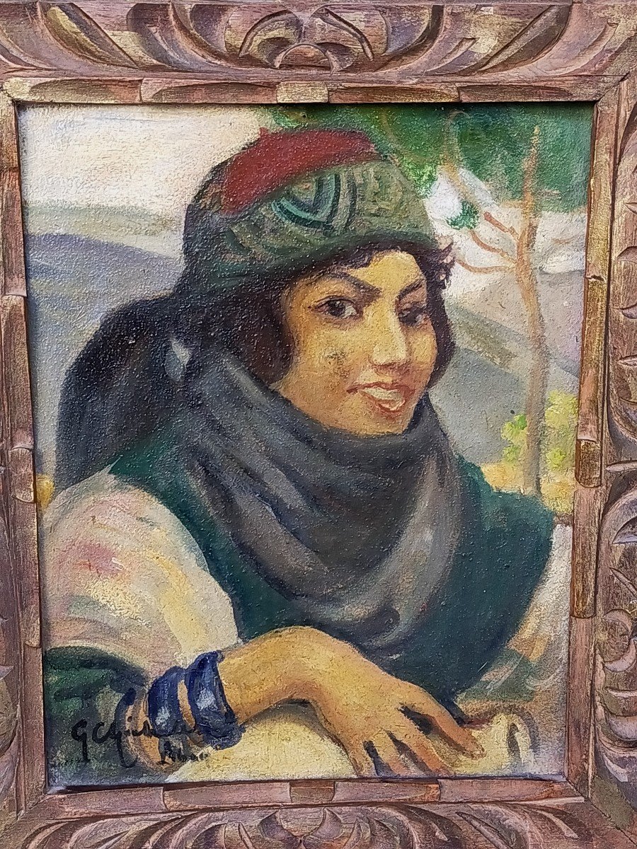 Georges C Michelet Portrait Of A Woman From Lebanon-photo-3