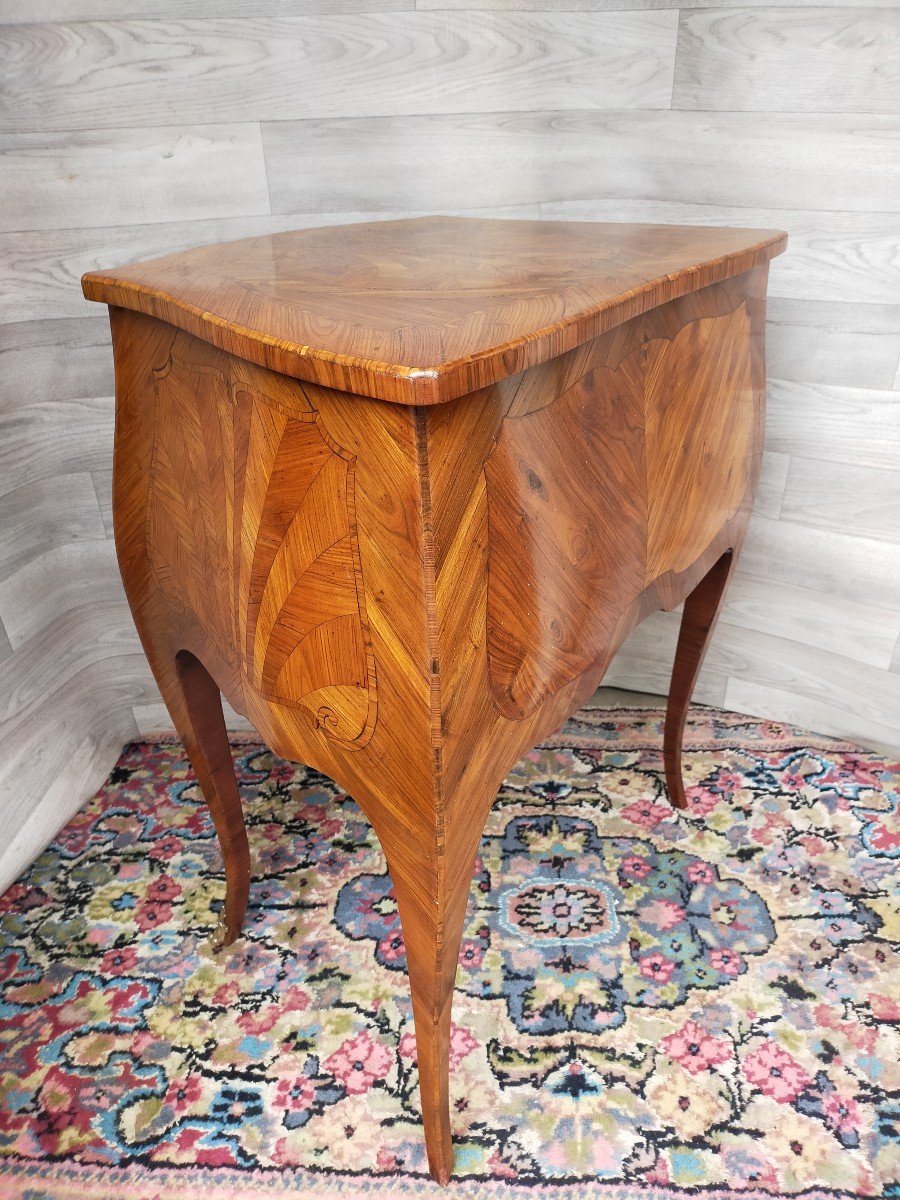 Small Dresser Commode In Marquetry-photo-3