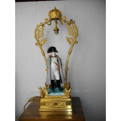 Great Napoleon Lamp Gilded Bronze Door Watch