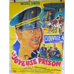 Affiche La Joyeuse Prison 1956