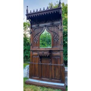 Large Neo Gothic Coat Rack (neogothic)