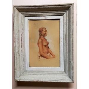 A Toussaint Drawing Of Naked Woman