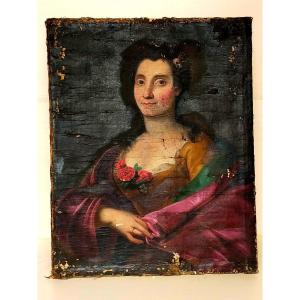 Portrait Of A Woman From The 18th Century