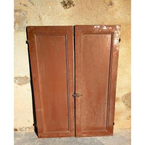 Paire De Portes De Placard ,boiserie