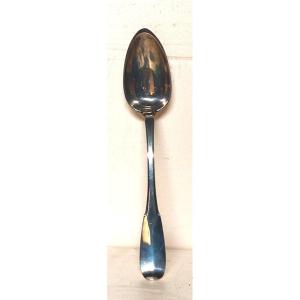 Stew Spoon 1st Rooster 1809 1919 Paris Solid Silver