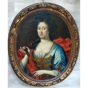 Portrait De Femme Du XVIII&egrave;me 