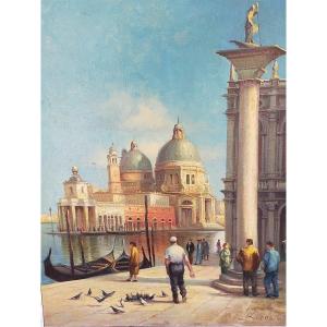 The Basilica Santa Maria Venice Alphonse Lecoz