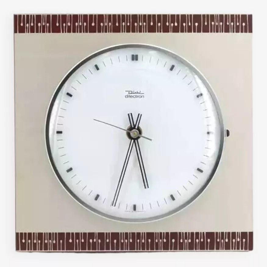 Diehl 60s Wall Clock