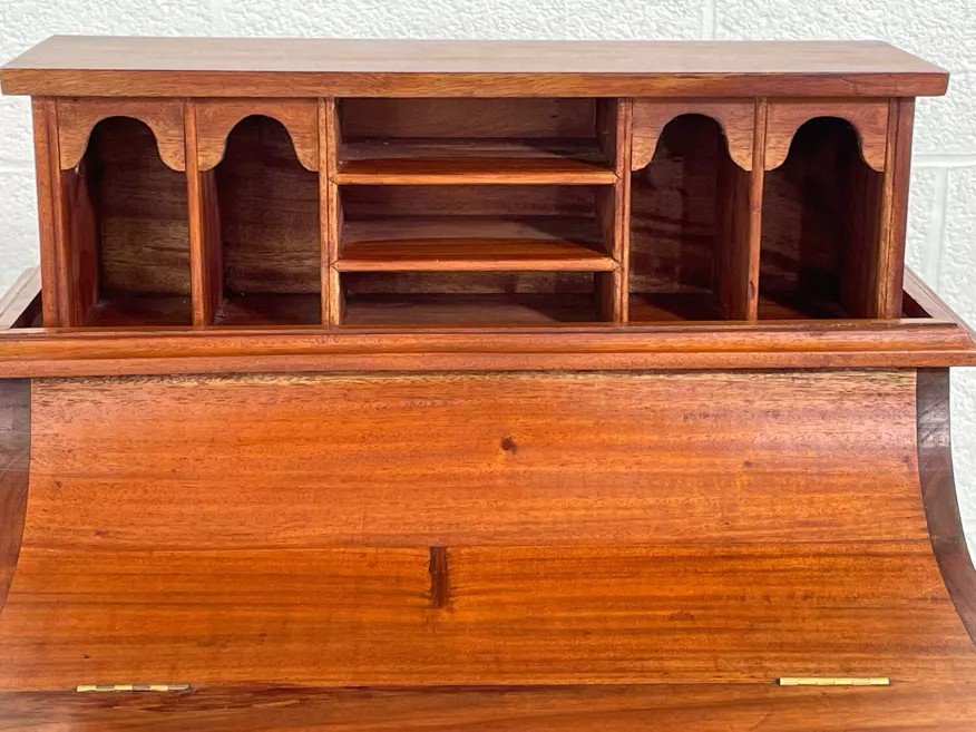 20th Century Davenport Desk With Walnut Piano Top-photo-7