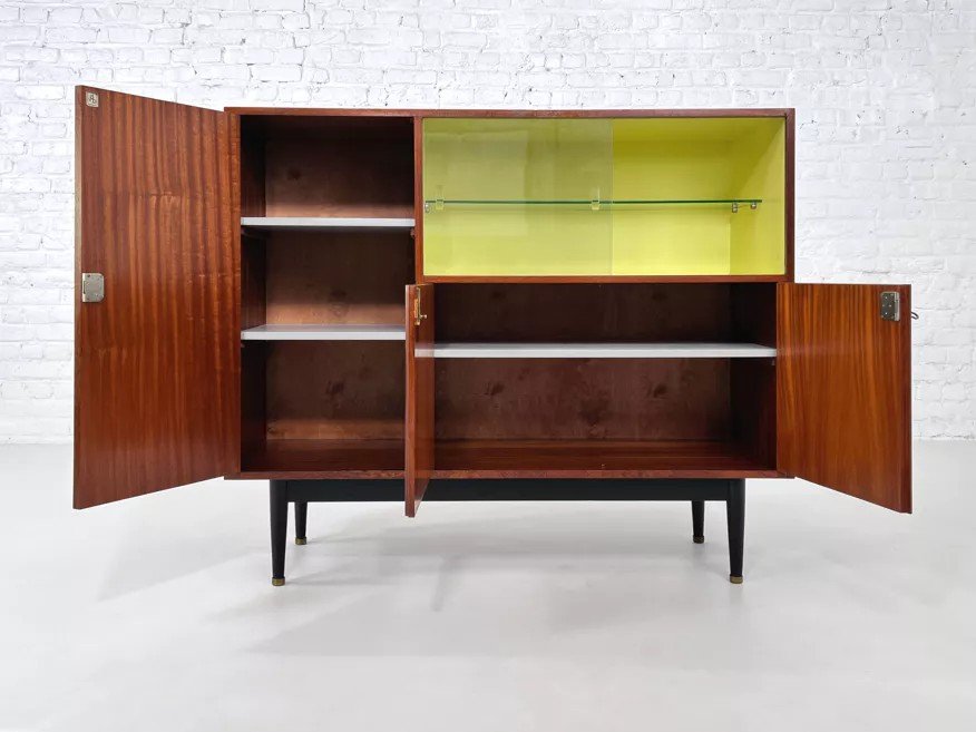 Set Of 1950s Midboard Sideboards By Jos De Mey For Van Den Berghe-pauvers-photo-4