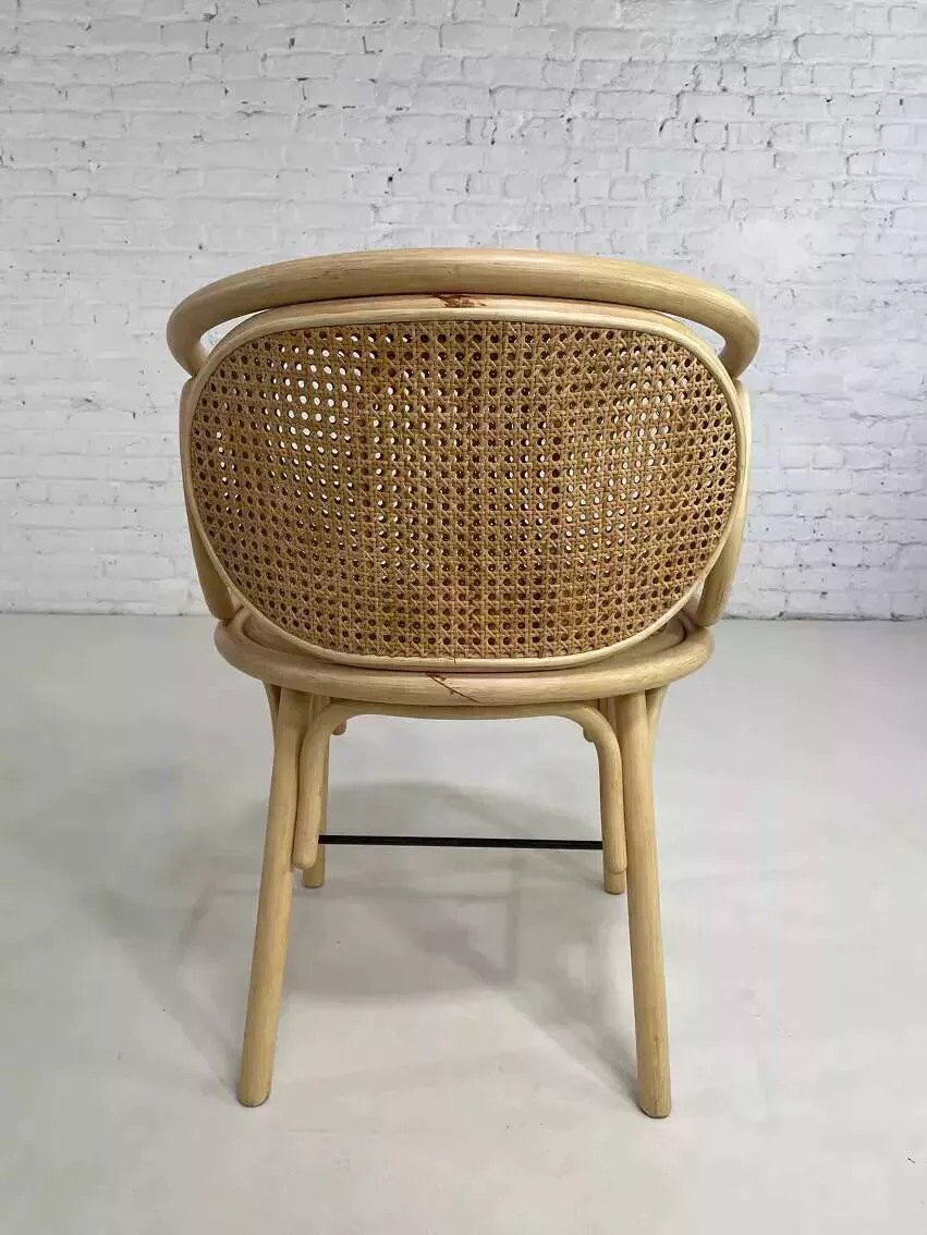 Rattan And Cane Armchair-photo-3