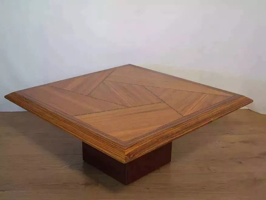 Zebrano Wood Coffee Table-photo-7