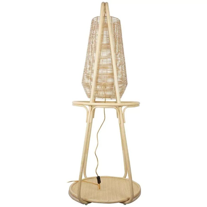 Rattan Floor Lamp-photo-2