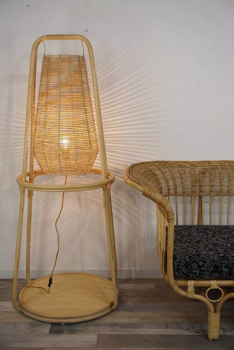 Rattan Floor Lamp-photo-3