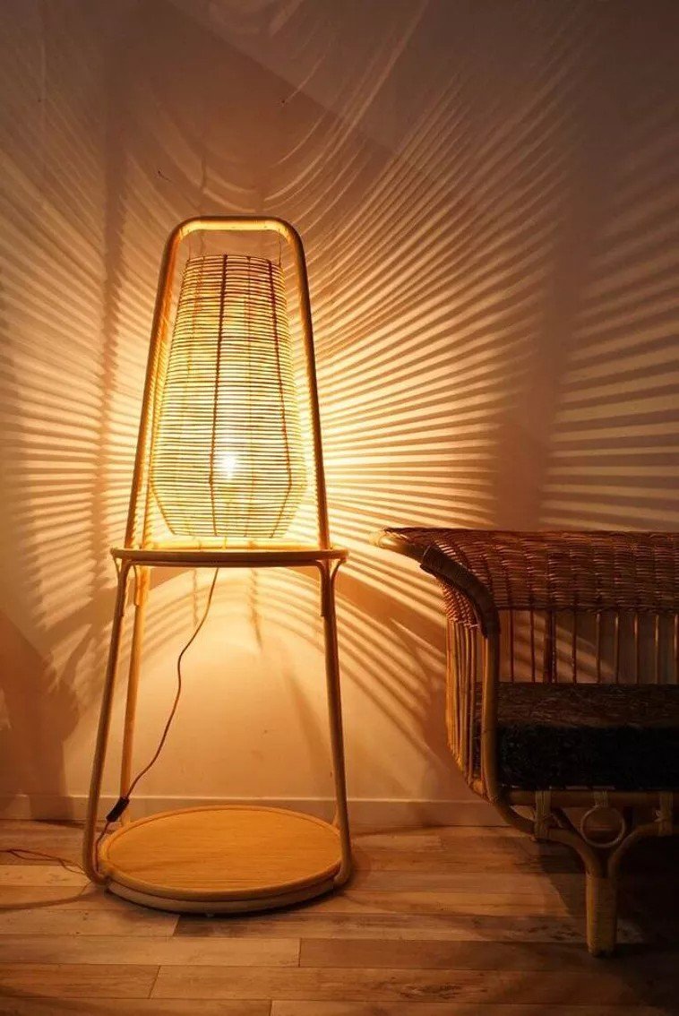 Rattan Floor Lamp-photo-6