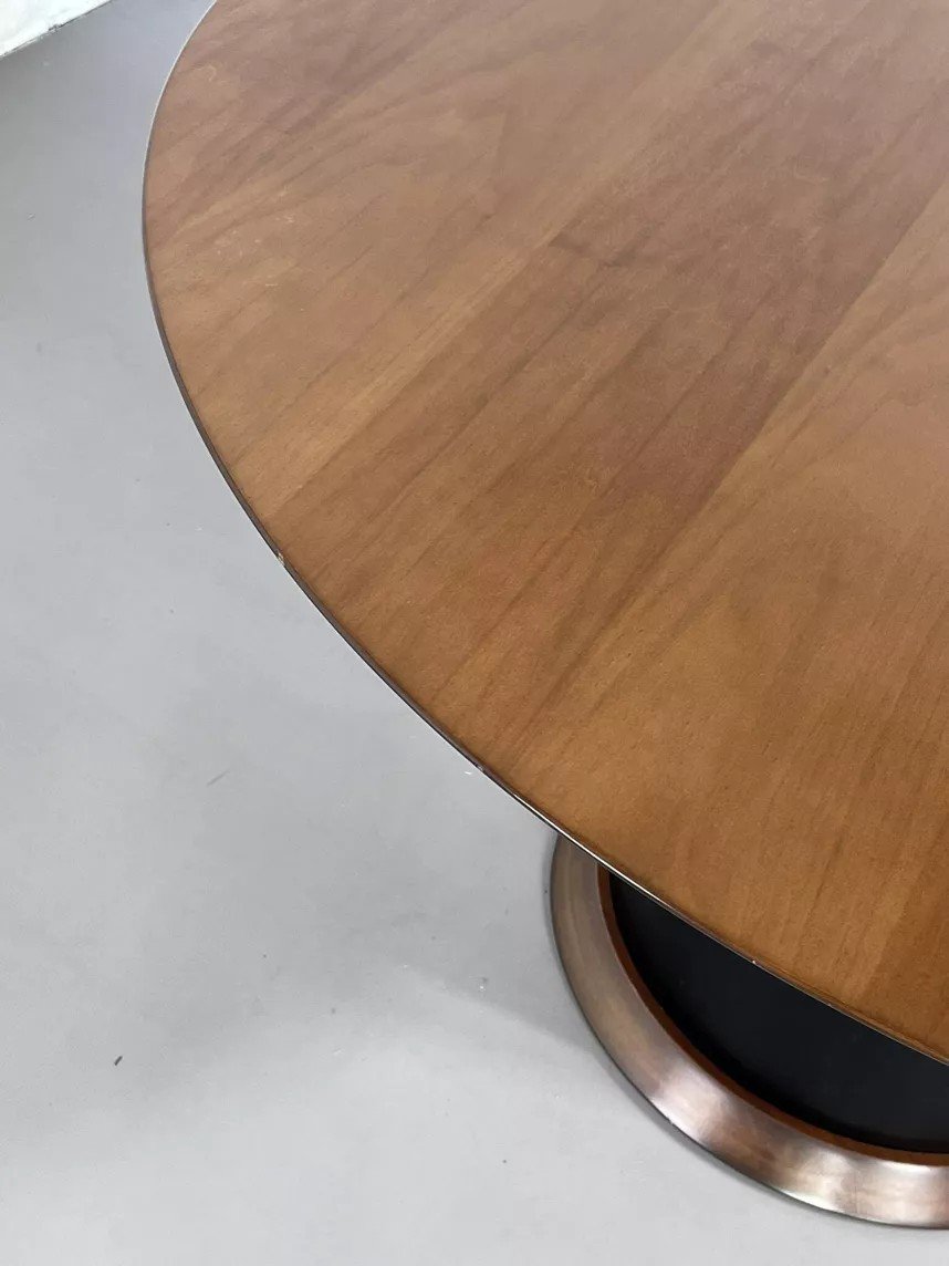 80s Round Dining Table-photo-3