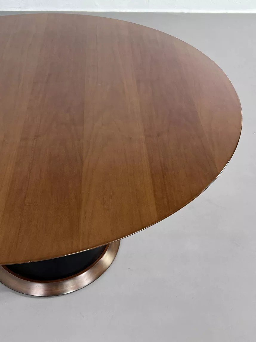 80s Round Dining Table-photo-4