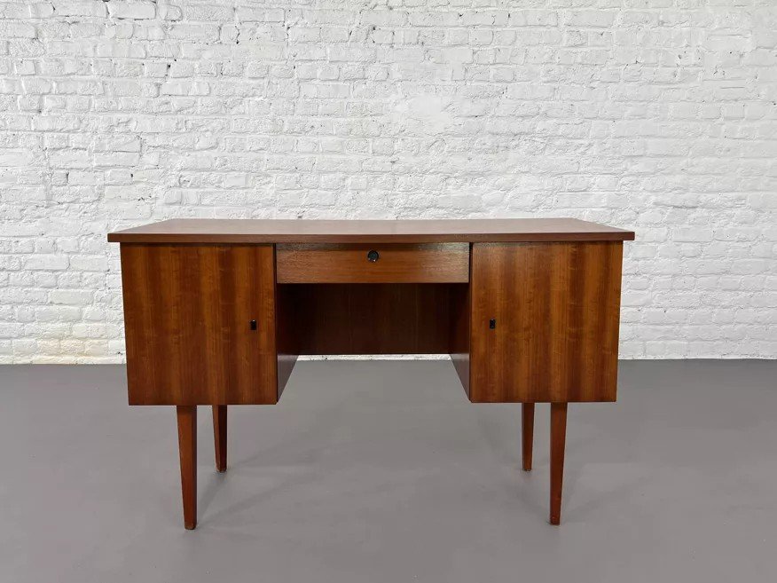 50s - 60s Scandinavian Style Desk-photo-2