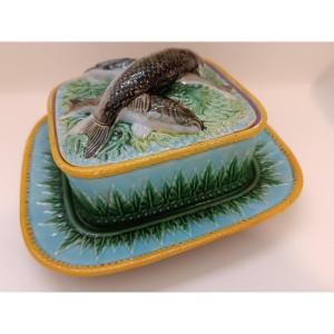 Majolica – George Jones ‘’boite à Sardines’’ (circa 1873)