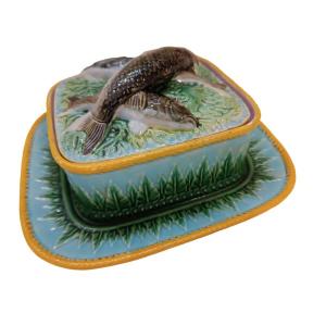 Majolica – George Jones ‘’boite à Sardines’’ (circa 1873)