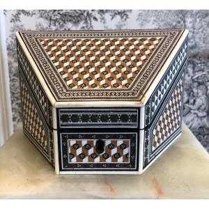 Ivory Marquetry Box