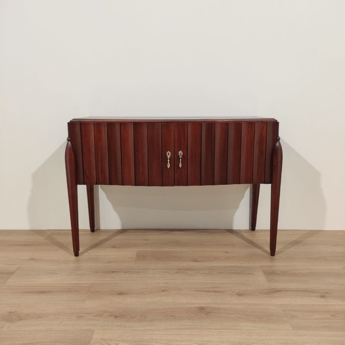 2-door Mahogany Sideboard Designed By Jacques E. Ruhlman, 1940s-photo-2