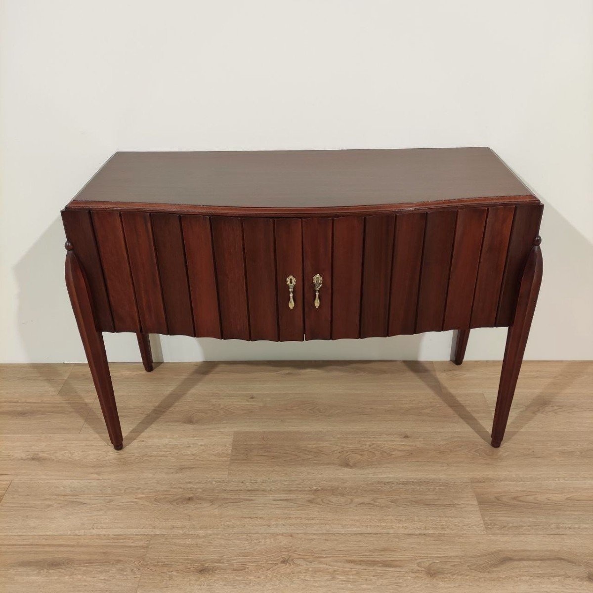 2-door Mahogany Sideboard Designed By Jacques E. Ruhlman, 1940s