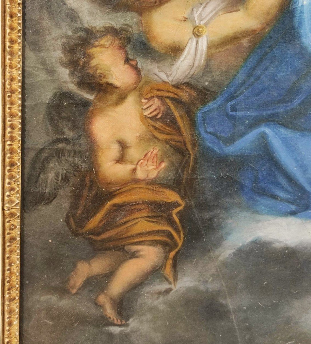 Assomption de la Vierge, huile sur toile, fin XVIIIe siècle.-photo-1