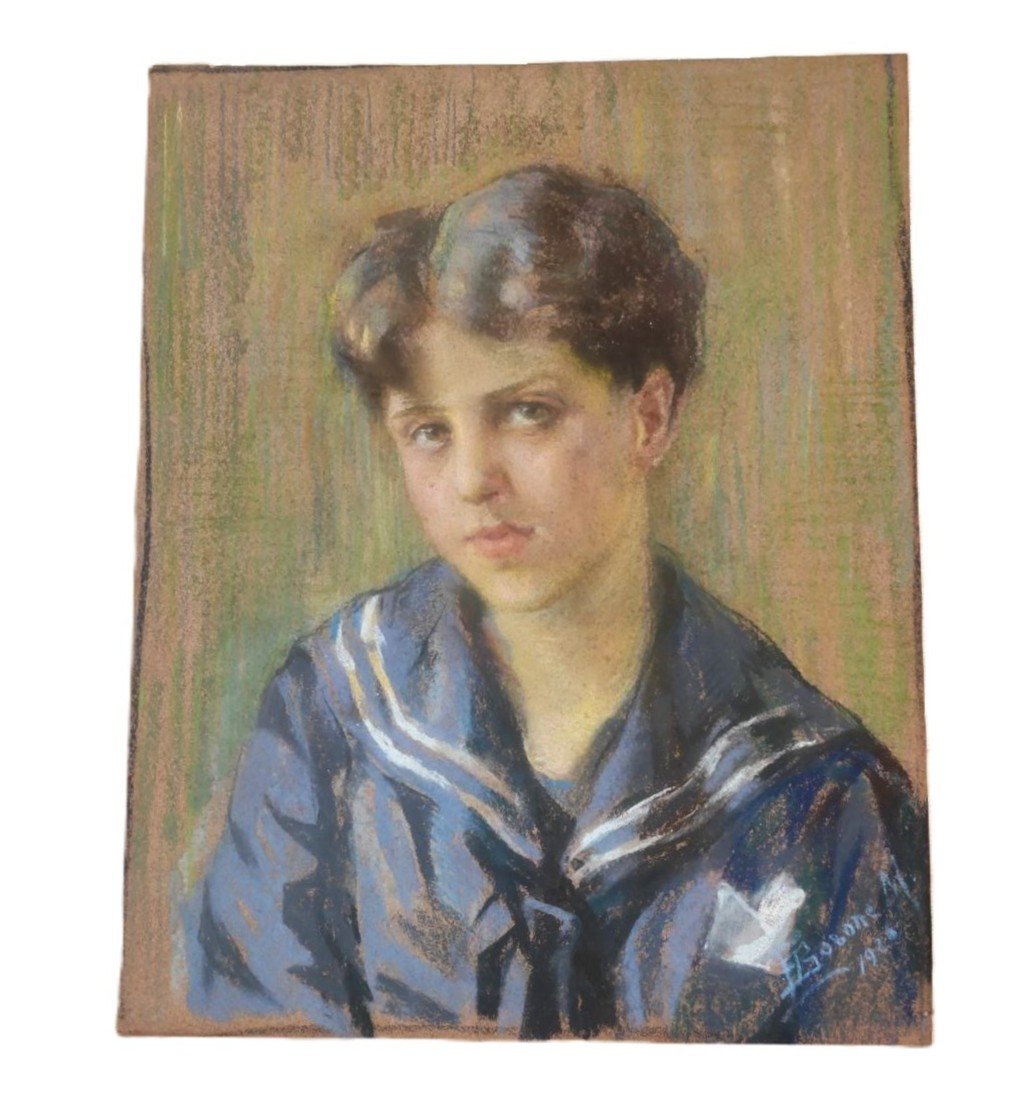 Eugenia Bosone Majocchi, portrait d'un garçon des années 1920