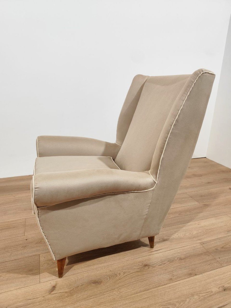 Isa Bergamo, 50's Armchair Designed By Giò Ponti-photo-3