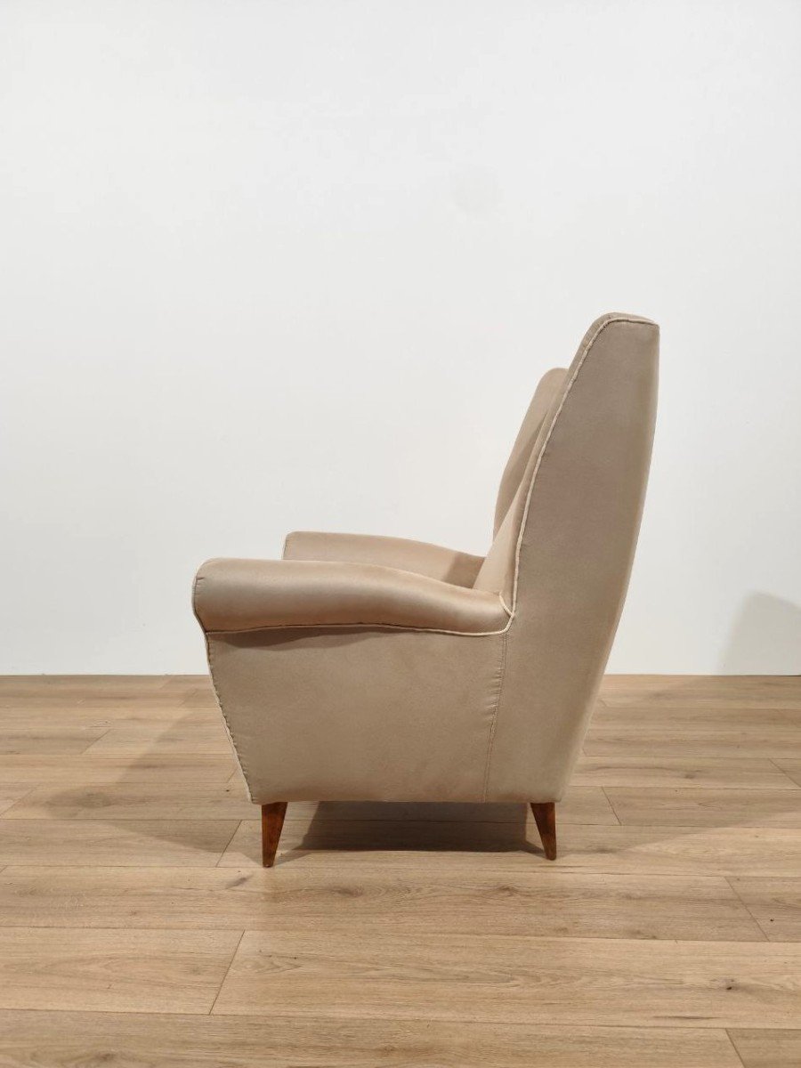 Isa Bergamo, 50's Armchair Designed By Giò Ponti-photo-4